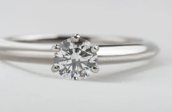 Δαχτυλίδι γάμου δαχτυλίδι διαμάντι — Φωτογραφία Αρχείου